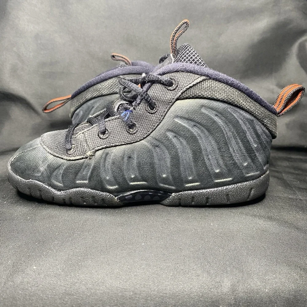 Nike Little Posite Pro TD 843769-300 Sequoia Black Toddler 10C EUR 27